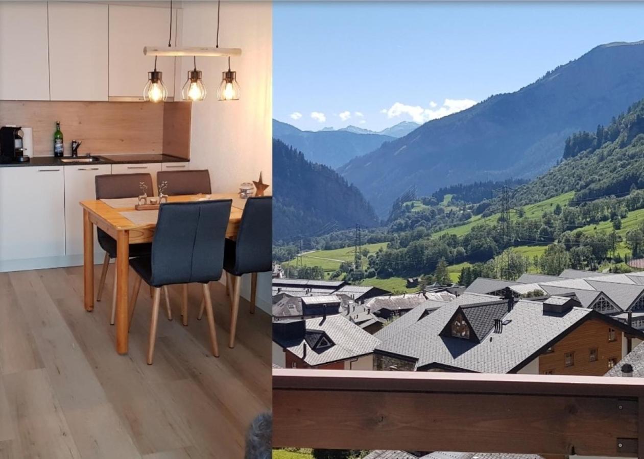 Modernes Wohlfuehlstudio Im Haus Eldorado Mit Traumaussicht Leukerbad Bagian luar foto